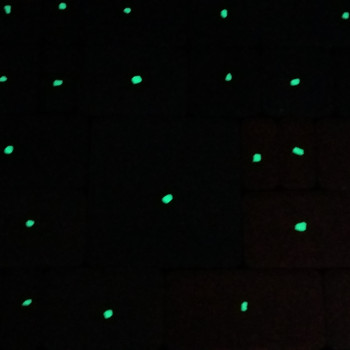 Fluorescent cobblestones